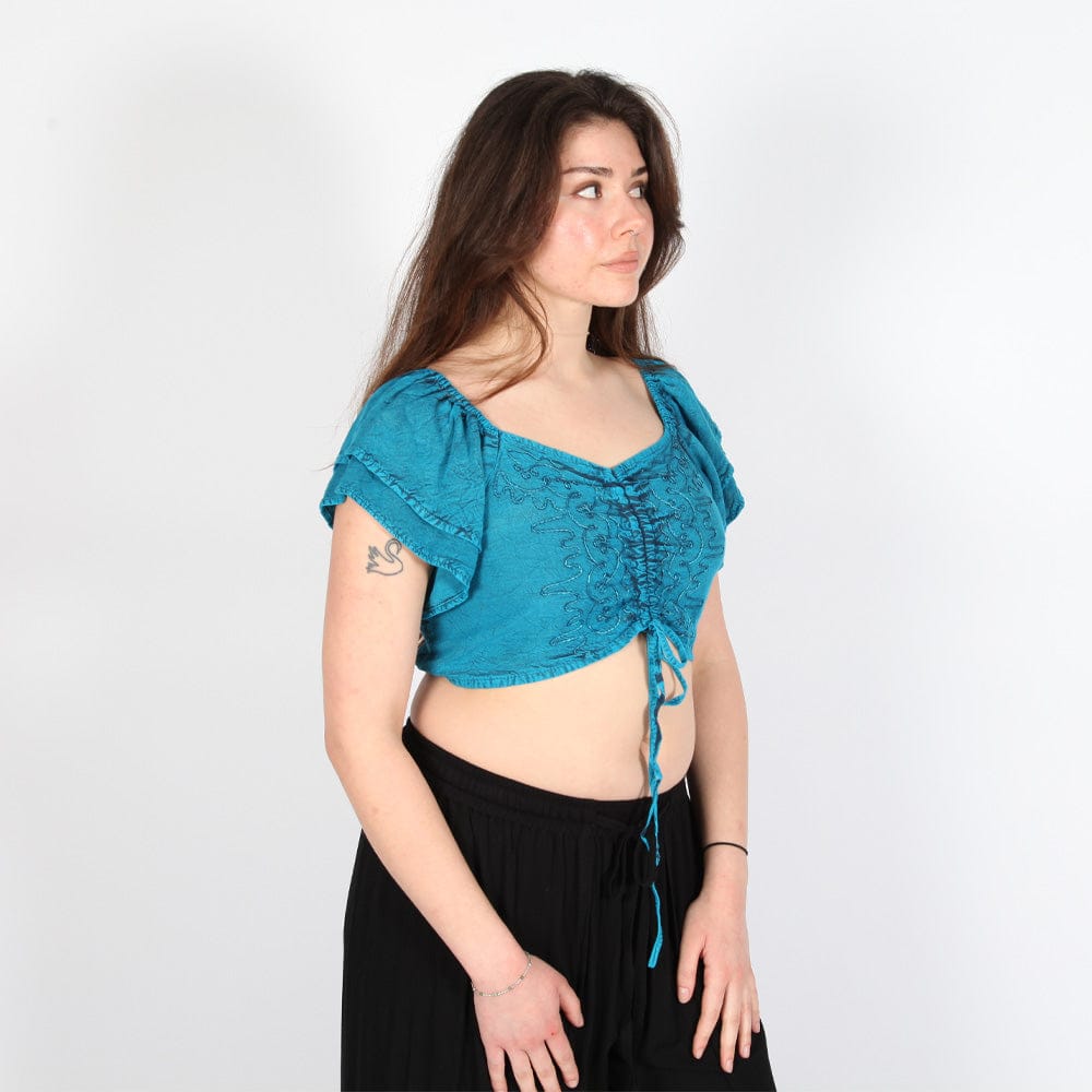 Boho Crop Top