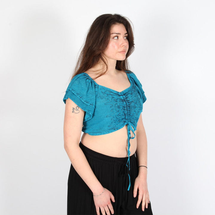 Boho Crop Top