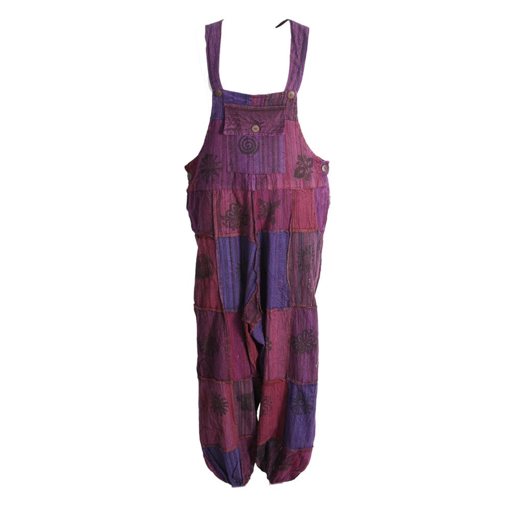 Overdyed Harem Dungarees