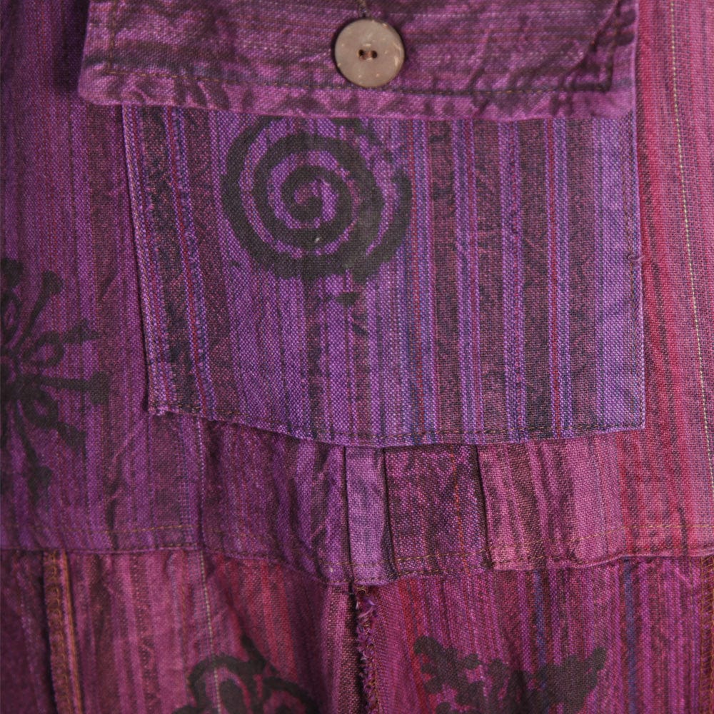 Overdyed Harem Dungarees