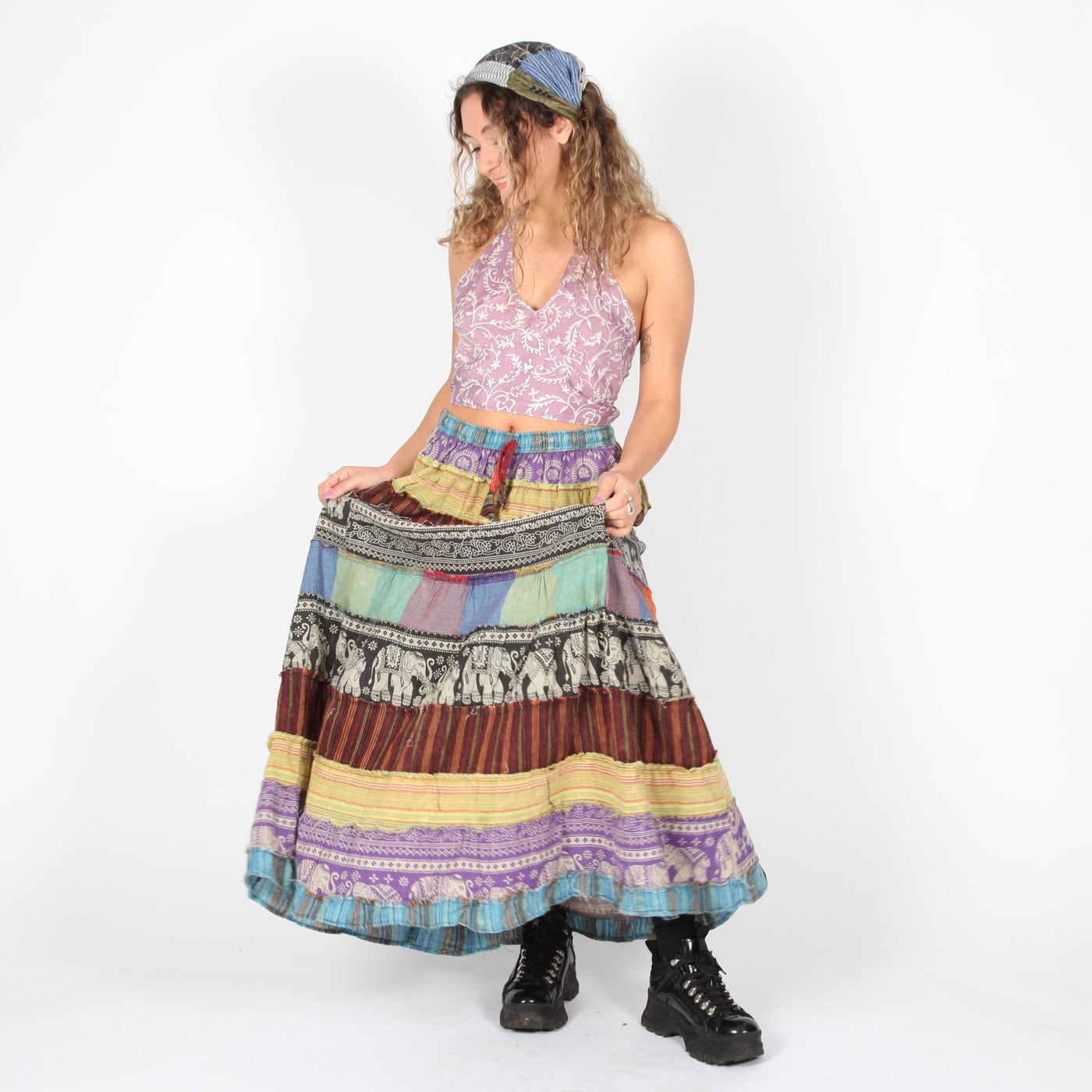 Boho Maxi Skirt