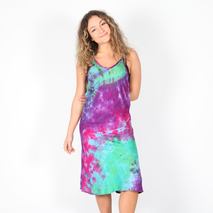Bias Cut Slip Dress