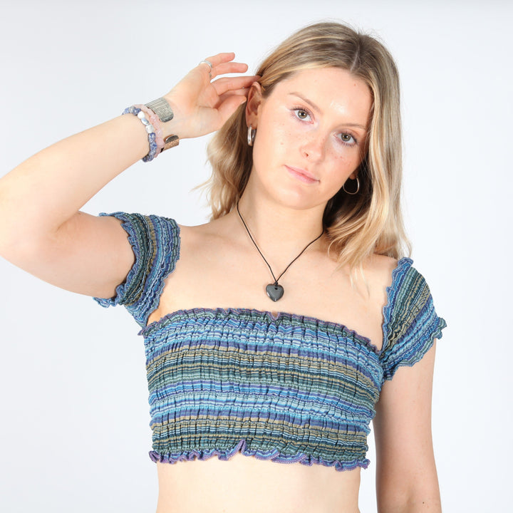 Ruched Crop Top