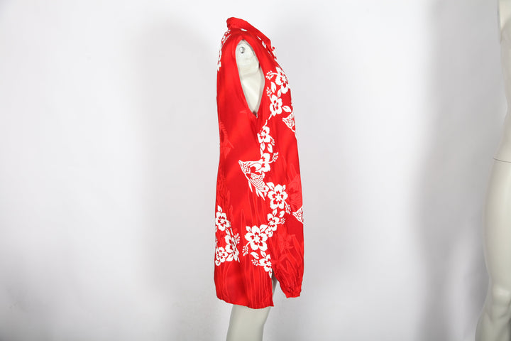 Vintage Sleeveless Shirt Dress