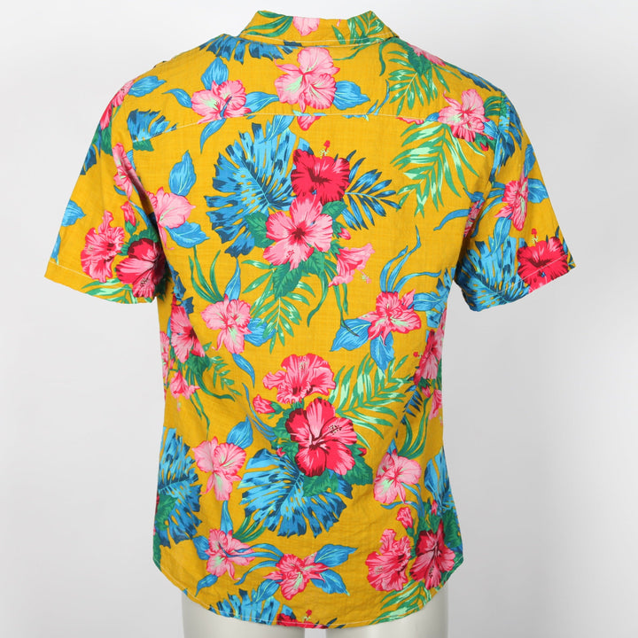 Vintage Hawaiian Floral Short Sleeve Shirt