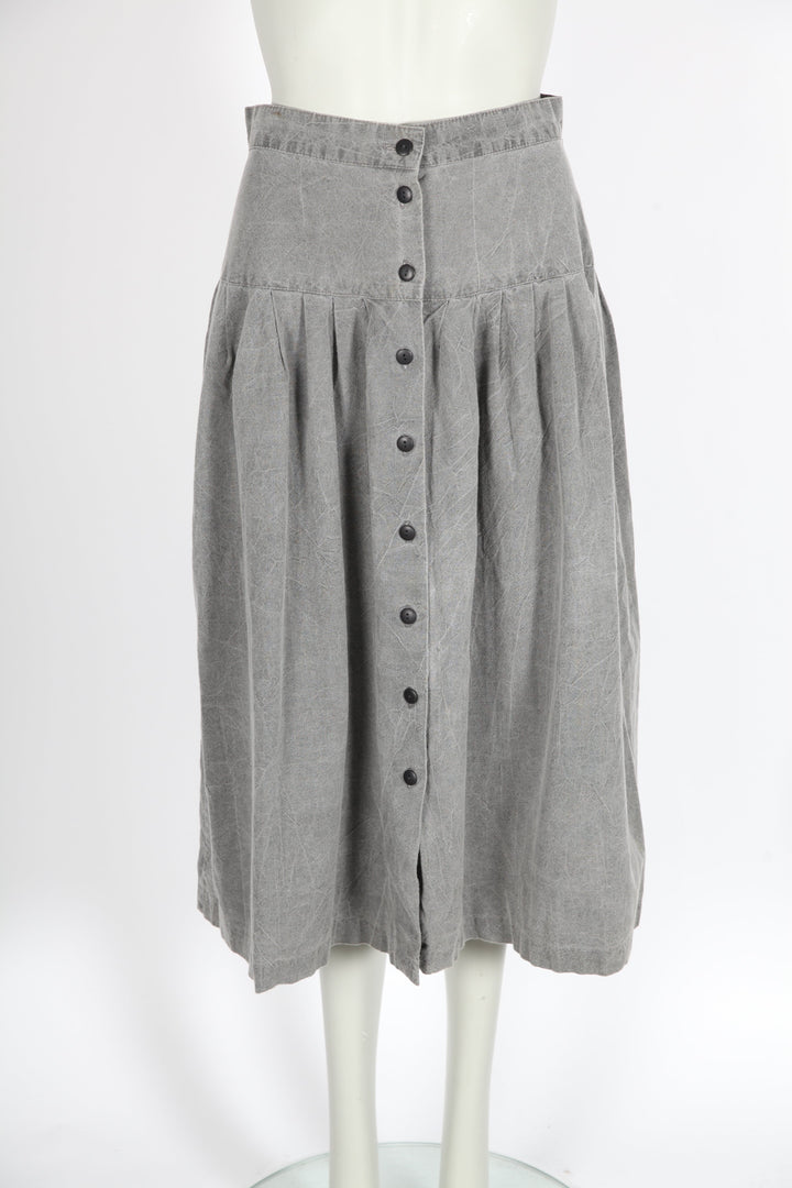 Vintage Julane Button Up Skirt