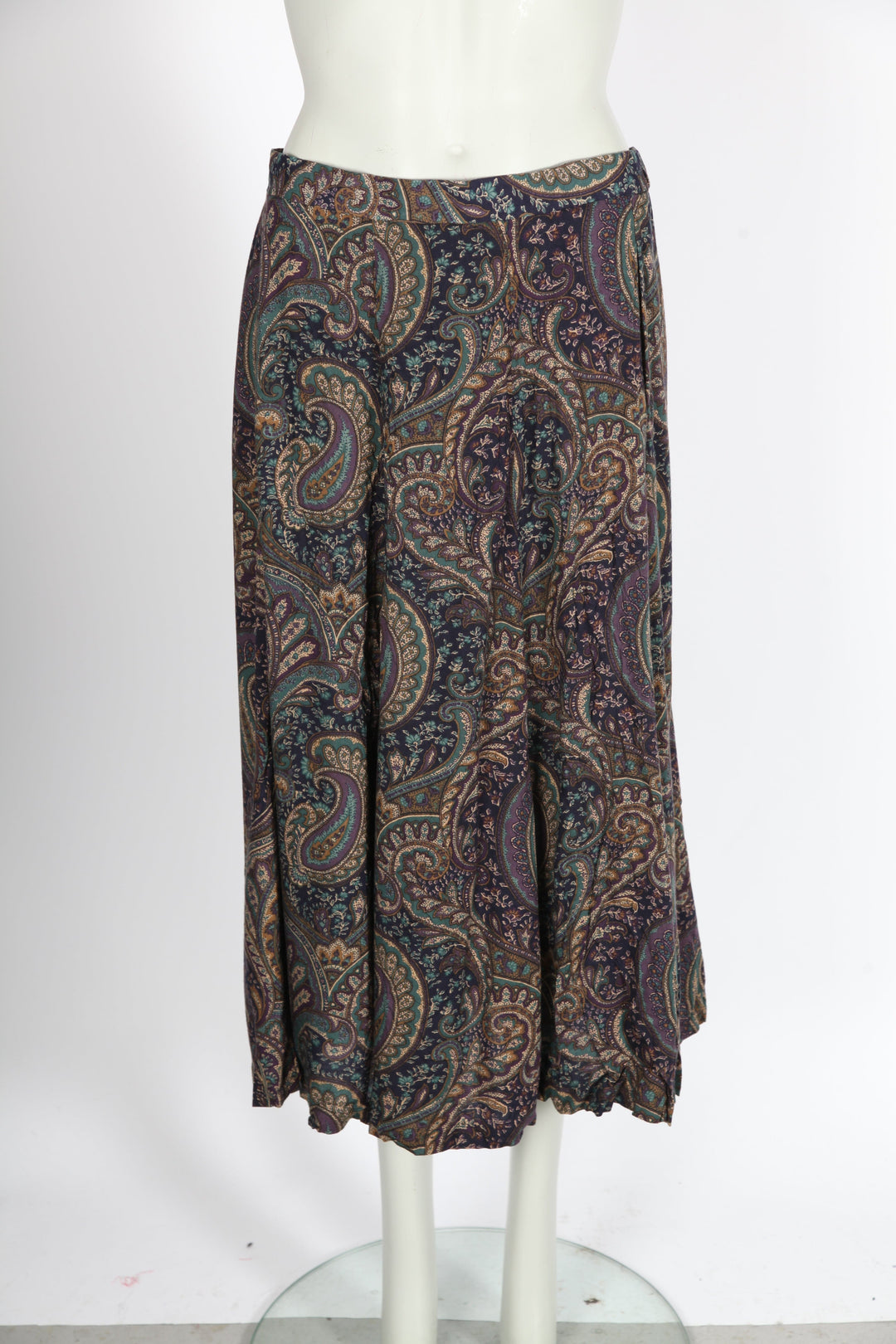 Vintage Paisley Floaty Skirt