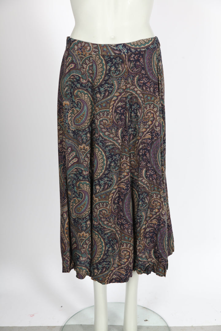 Vintage Paisley Floaty Skirt