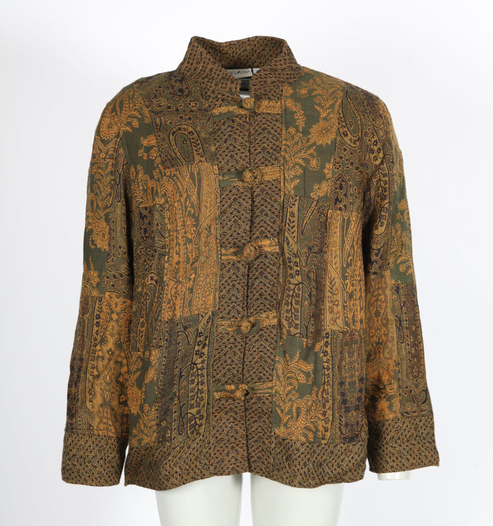 Vintage Patchwork Paisley Tapestry Jacket