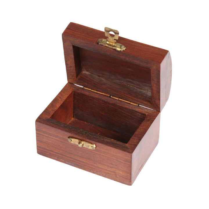 Carved Wooden Mini Box