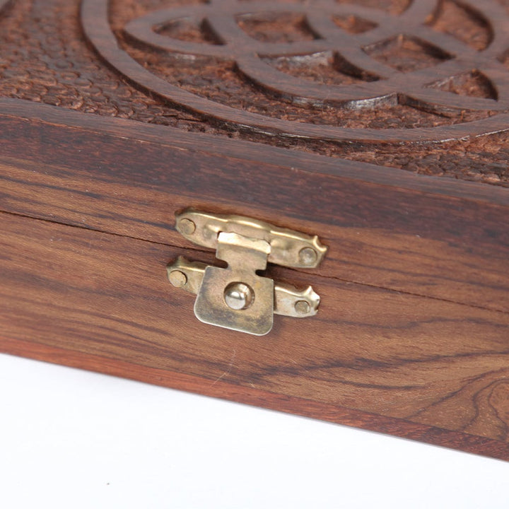 Celtic Knot Wooden Box