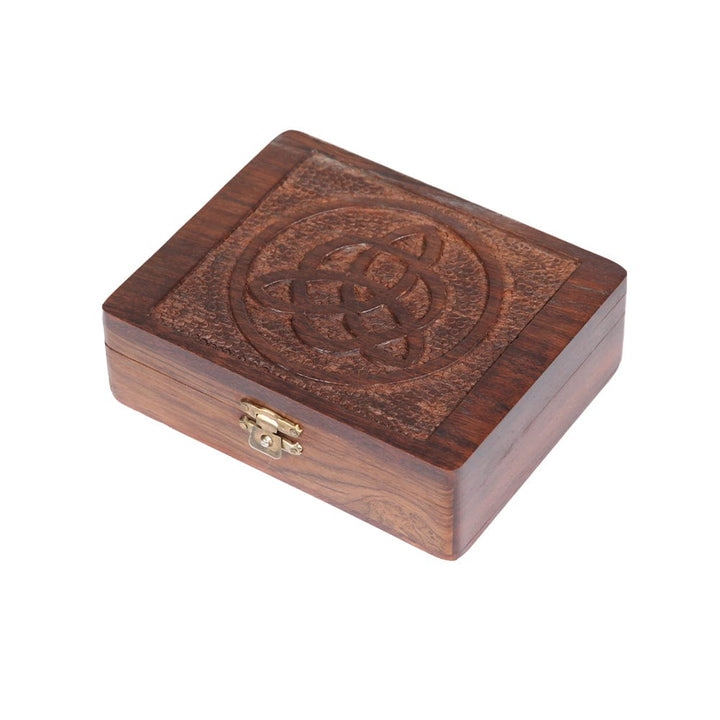 Celtic Knot Wooden Box
