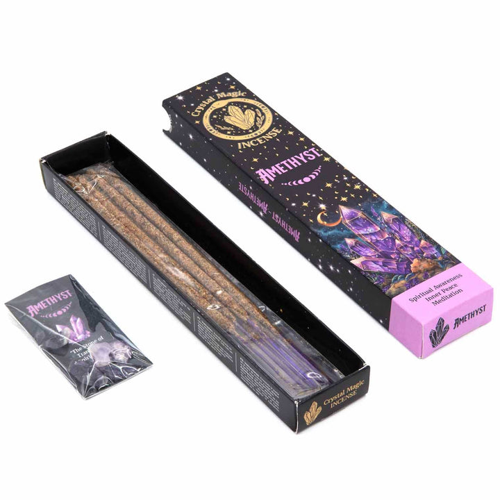 Amethyst Crystal Magic Incense