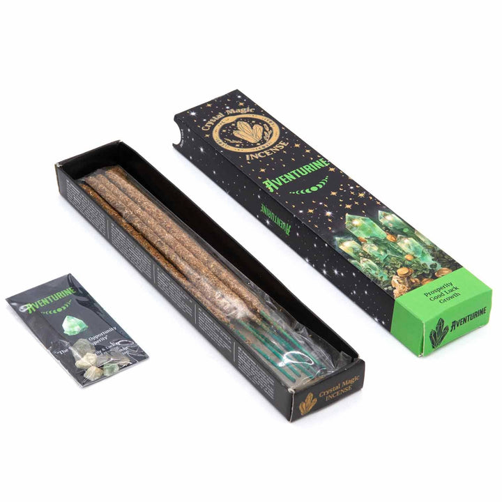 Aventurine Crystal Magic Incense