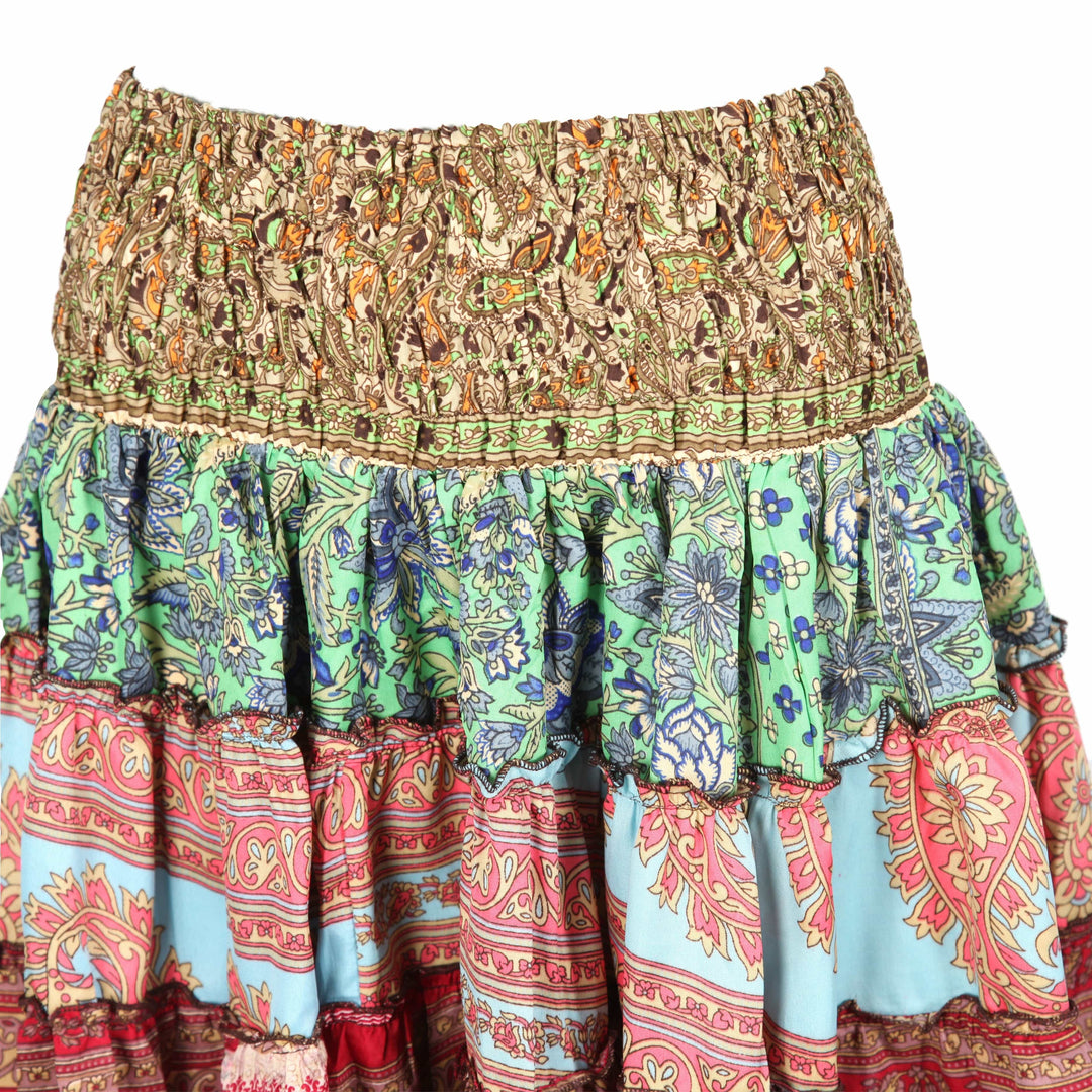 Tiered Rara Mini Skirt