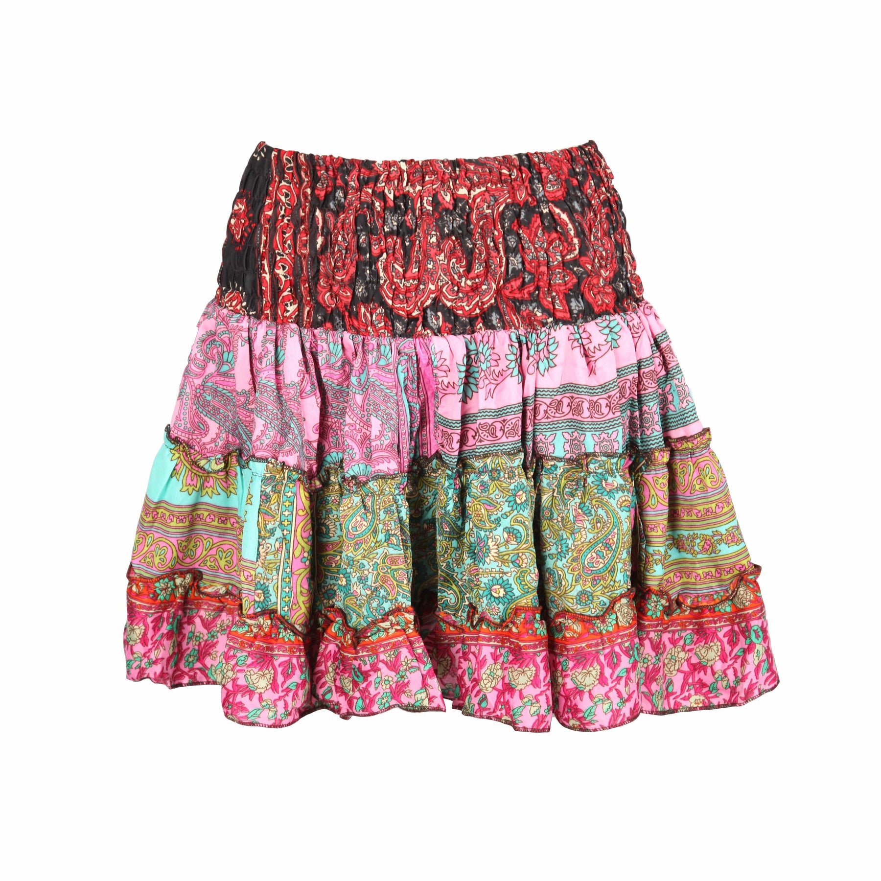 Tiered Rara Mini Skirt – The Hippy Clothing