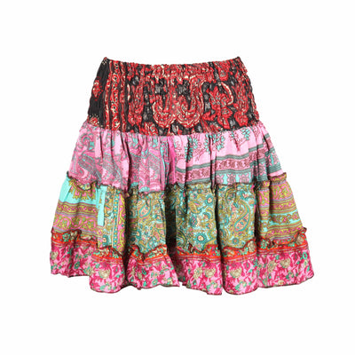 Tiered Rara Mini Skirt