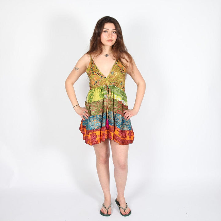 Tiered Paisley Cami Top