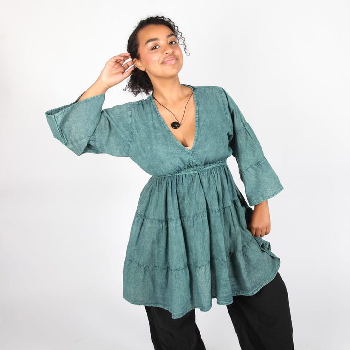 Flowy Longline Top