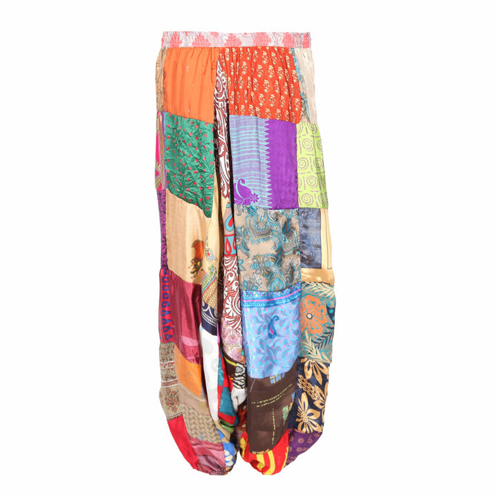 Upcycled Sari Harem Pants