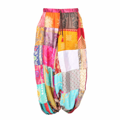 Upcycled Sari Harem Pants