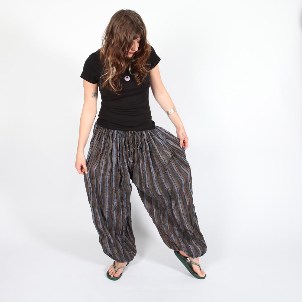 Crinkle Balloon Pants
