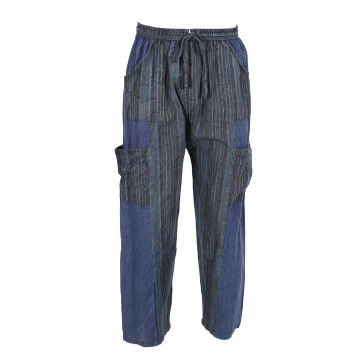 Paneled Cargo Trousers