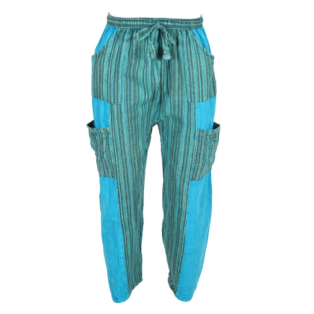 Paneled Cargo Trousers