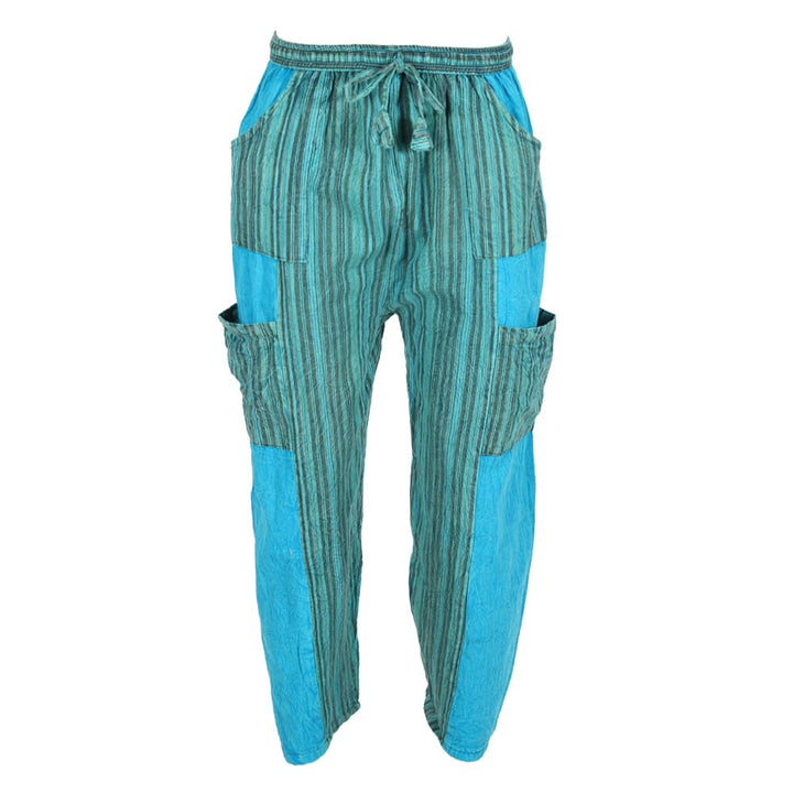 Paneled Cargo Trousers