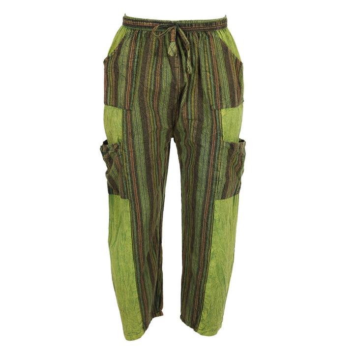 Paneled Cargo Trousers
