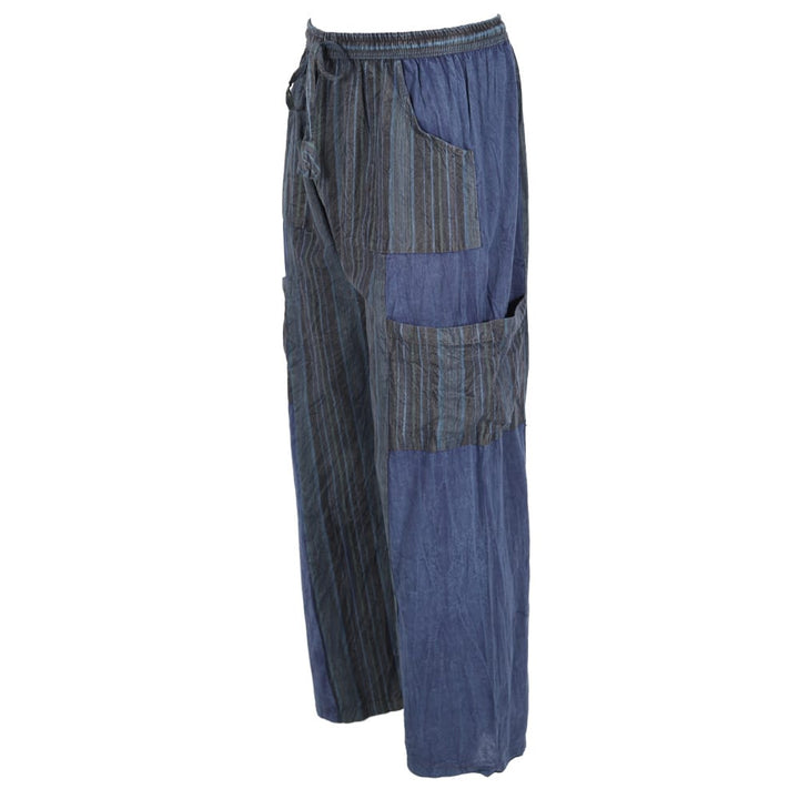 Paneled Cargo Trousers