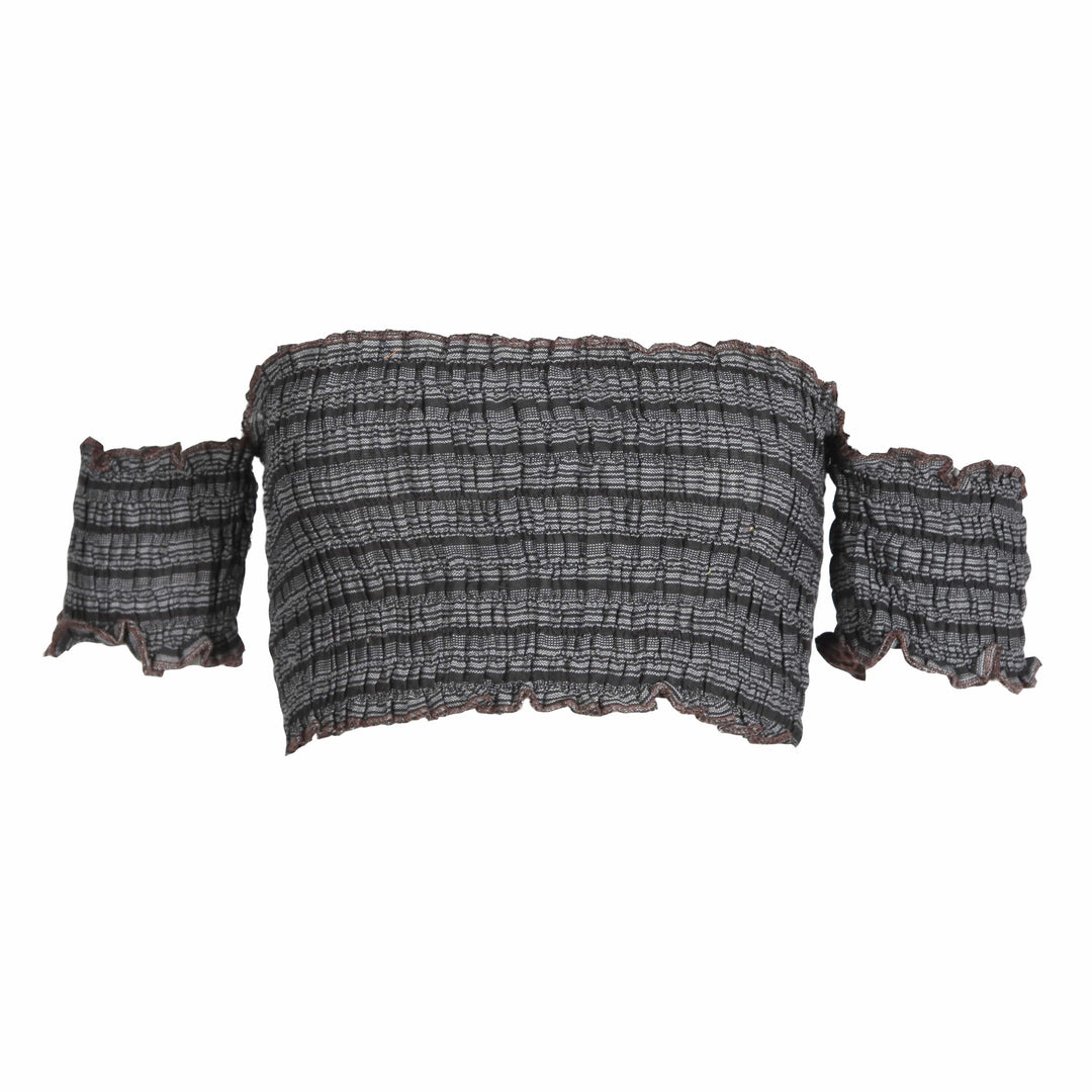 Ruched Crop Top