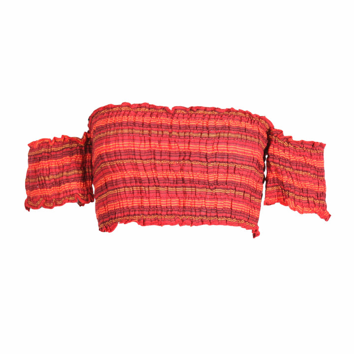 Ruched Crop Top