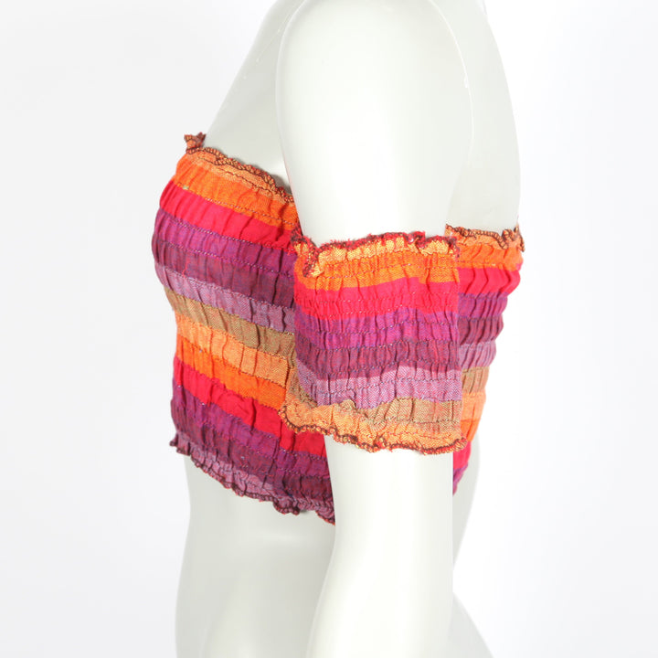 Ruched Crop Top
