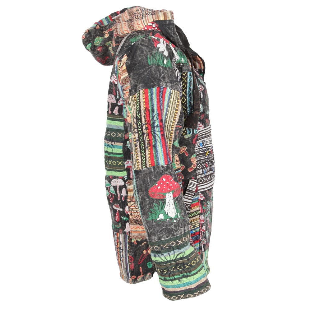 Gheri Patchwork Screen Print Jacket