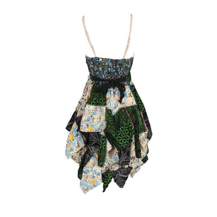 Hanky Hem Layered Dress