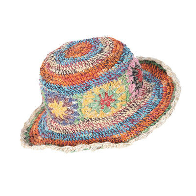 Crochet Woven Hat