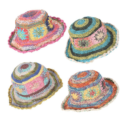 Crochet Woven Hat