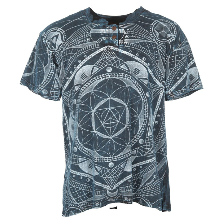 Overdyed Flower Of Life T-Shirt