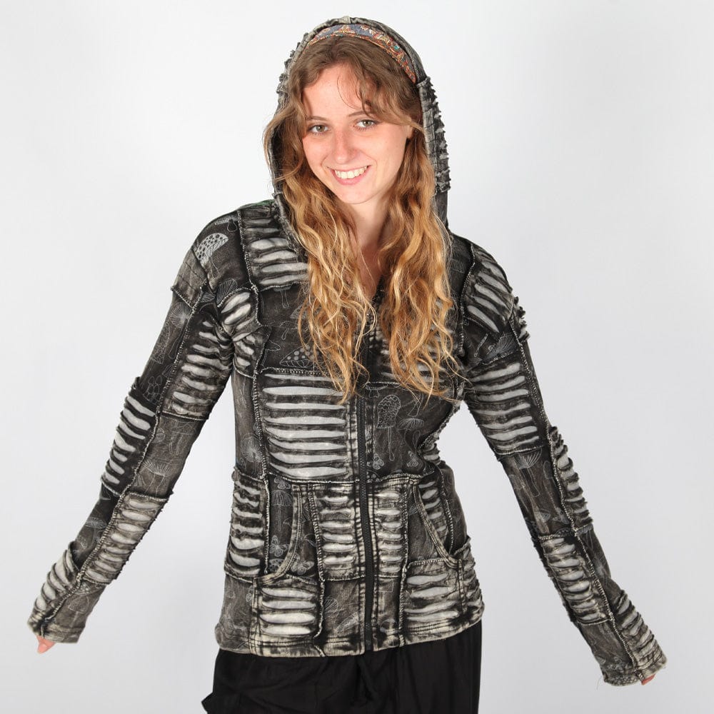 Patchwork Nepalese Hoodie