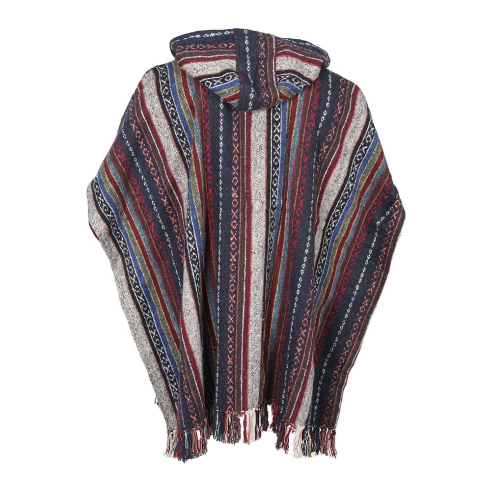 Hooded Blanket Poncho - Main Image