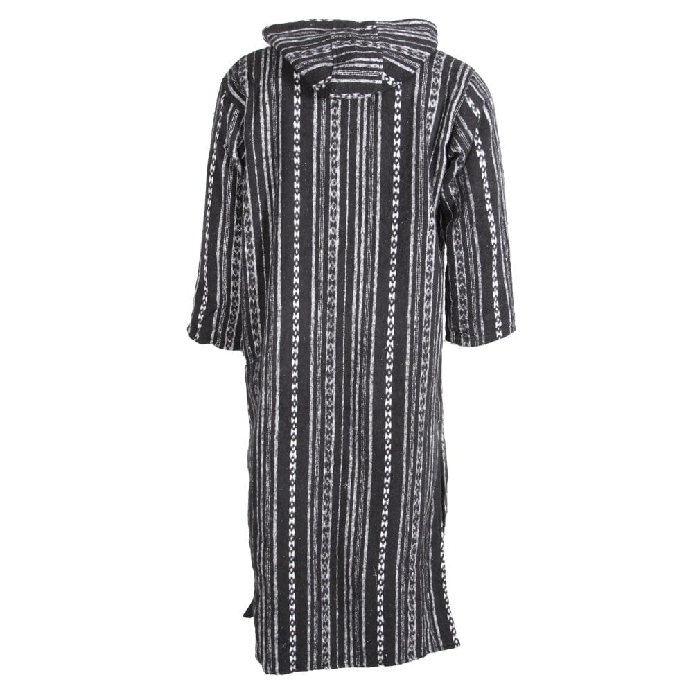 Long Pullover Hooded Robe