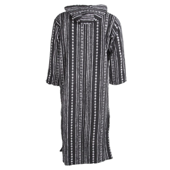 Long Pullover Hooded Robe