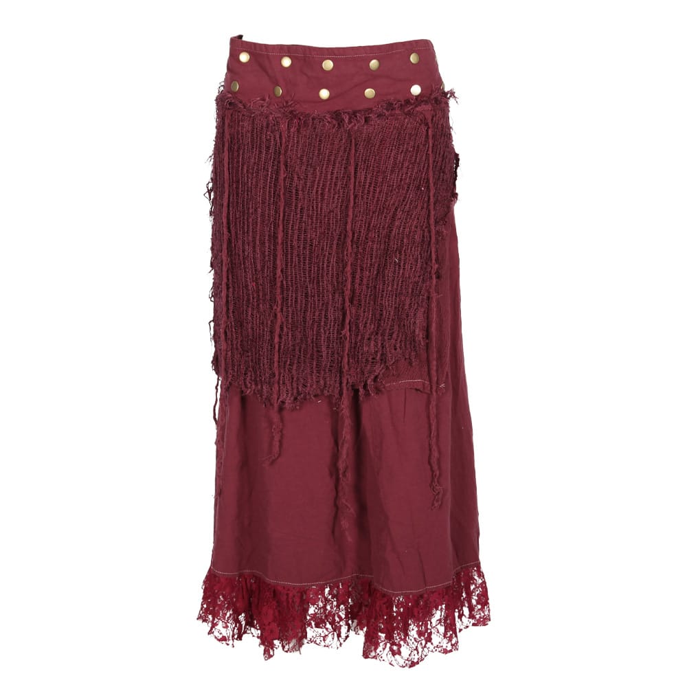 Long Popper Skirt