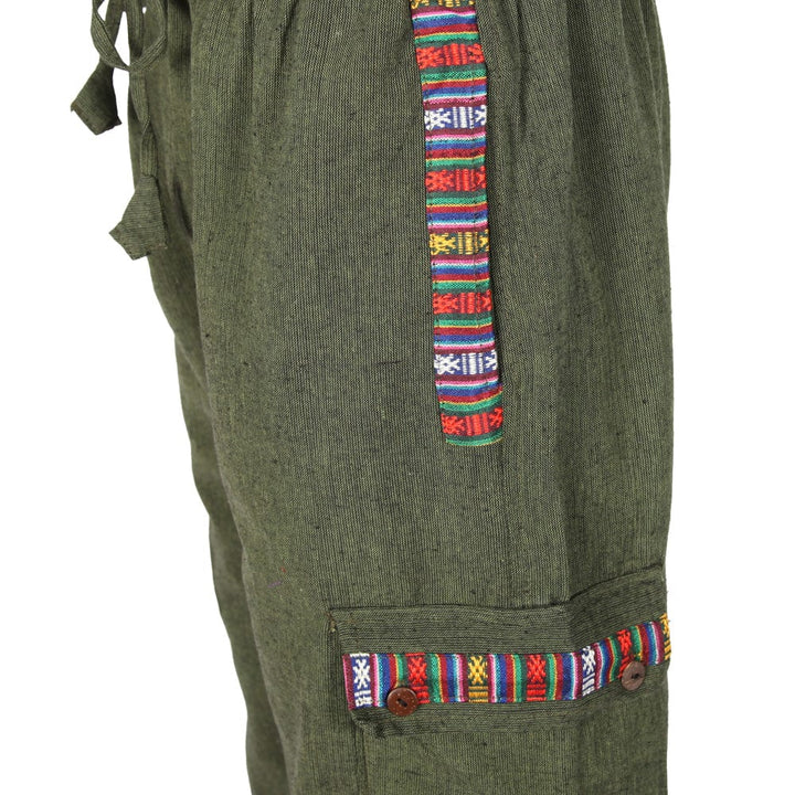 Men's Cotton Cargo Trousers
