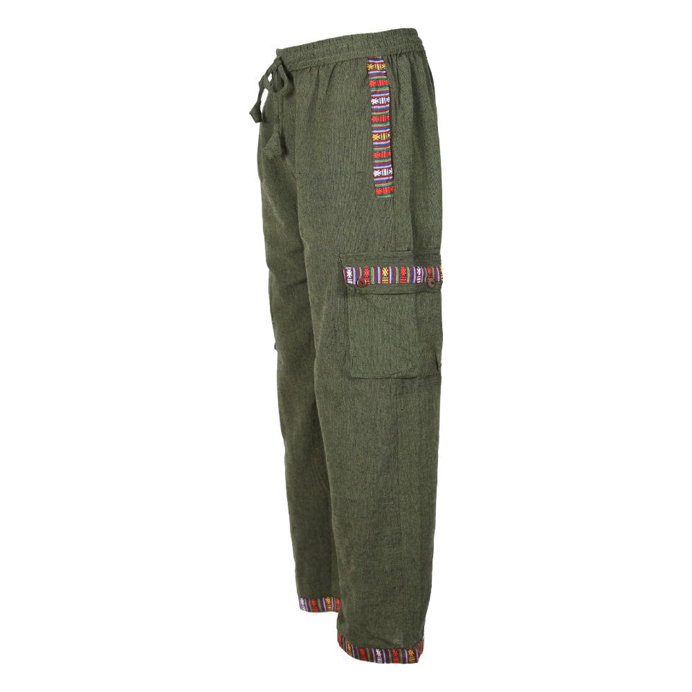 Men's Cotton Cargo Trousers