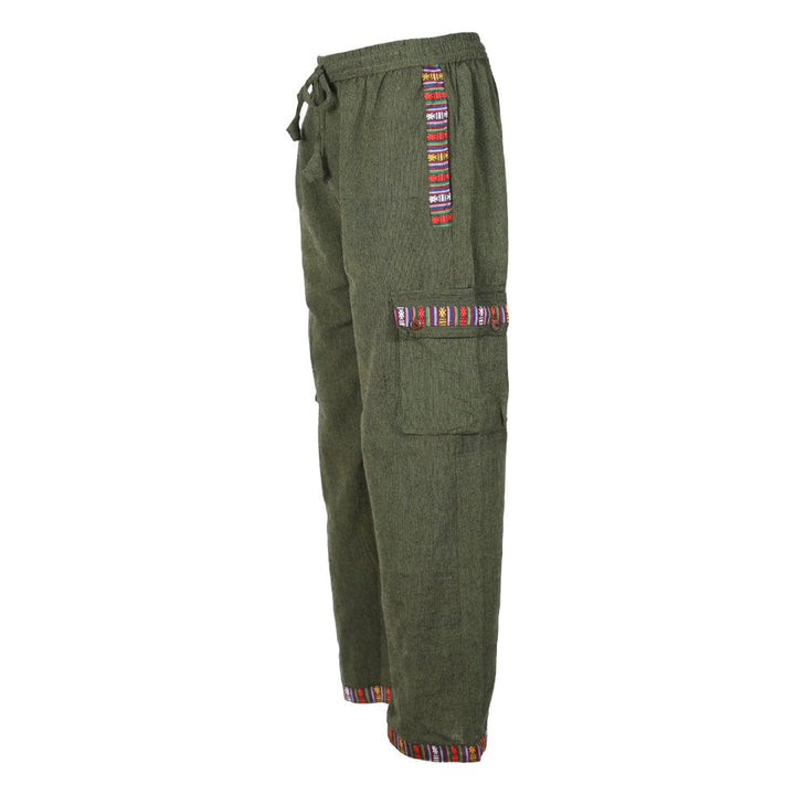 Men's Cotton Cargo Trousers