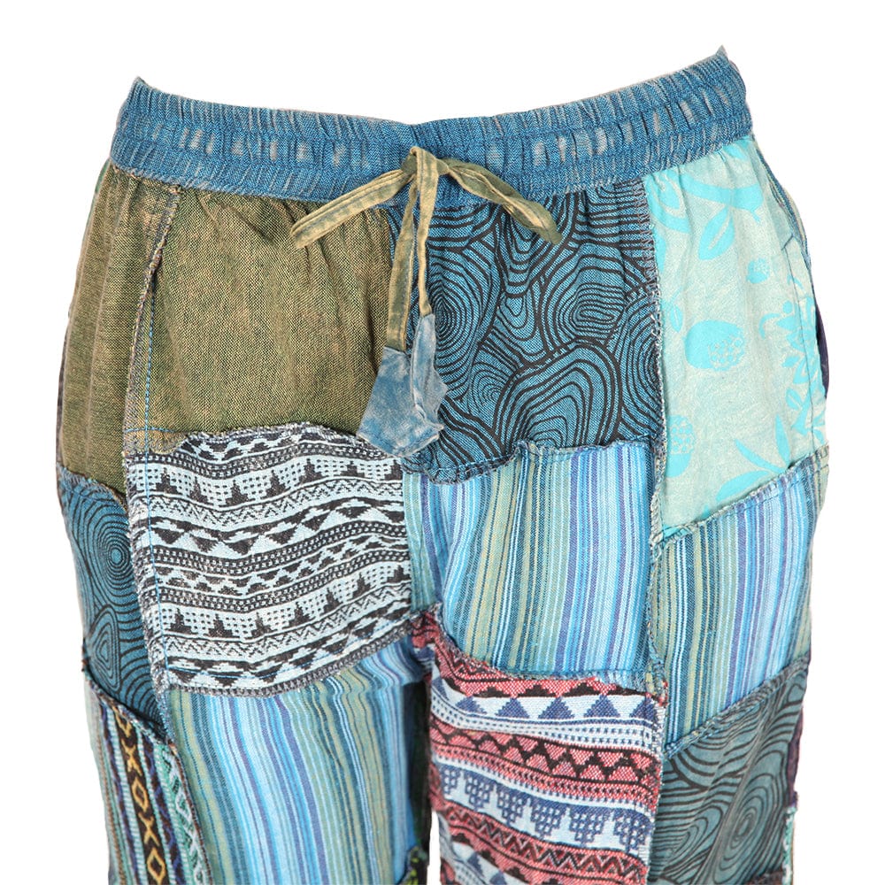 Overdyed Patchwork Trousers