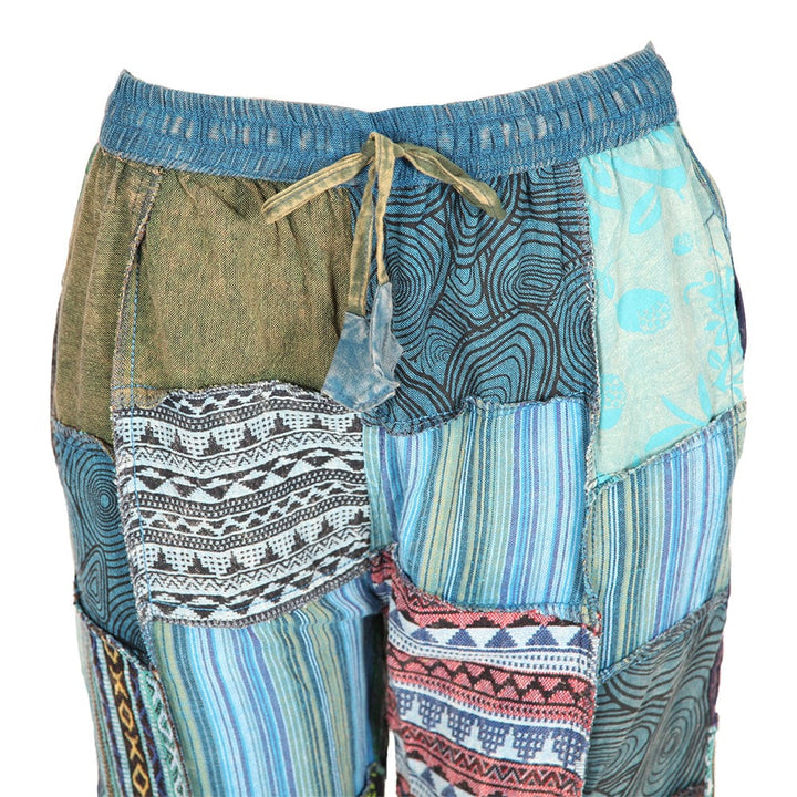 Overdyed Patchwork Trousers