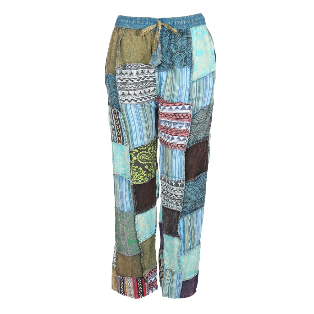 Overdyed Patchwork Trousers